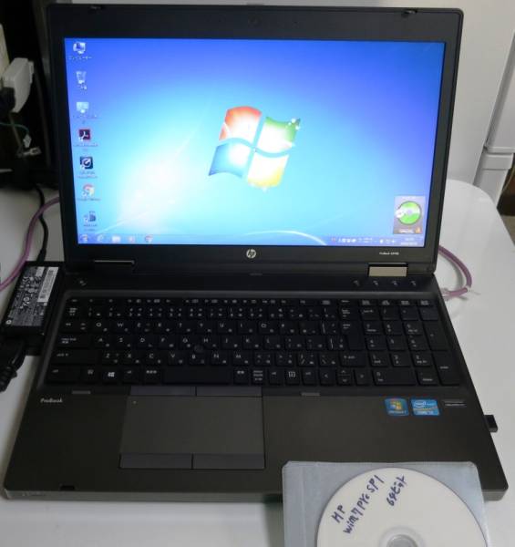 HP6570b/メモ8GB/HDD/320/CI3/WIN7/64ビット