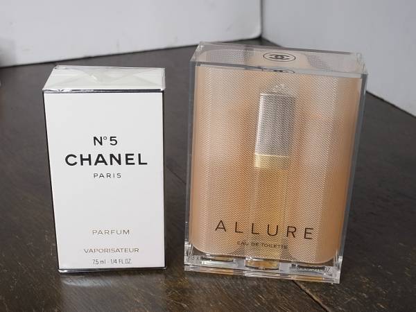 シャネル ALLURE EDT 15ml3本セット / No.5 PARFUM 7.5ml CHANEL