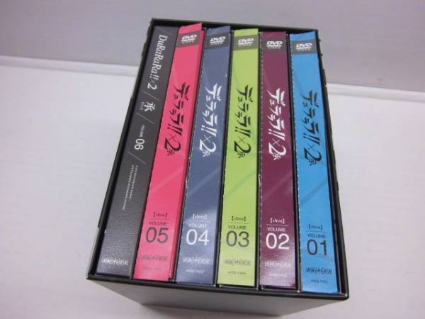 DVD 【デュラララ!!×2承 生産限定版】全6巻＋収納BOX コミック