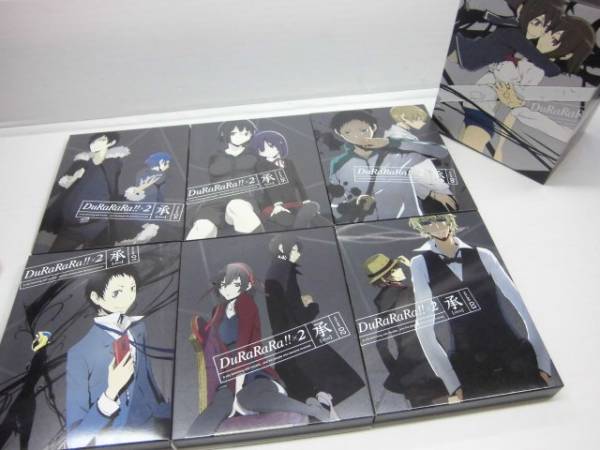 DVD 【デュラララ!!×2承 生産限定版】全6巻＋収納BOX コミック