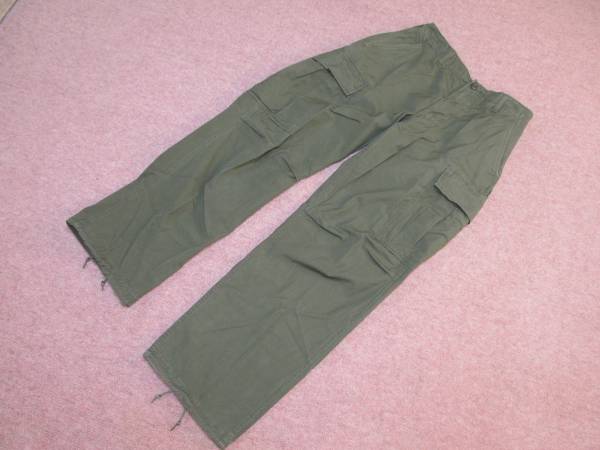 米軍実物 1968年 S-R ジャングルファティーグパンツ ベトナム戦
