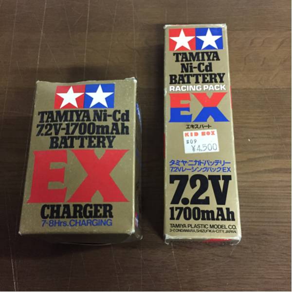 タミヤ 7.2VバッテリーEX チャージャー レーシングパック