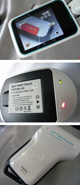 SANYO サンヨー デジタルムービーカメラ Xacti DMX-CA65(W) SANYO サンヨー デジタルムービーカメラ Xacti DMX-CA100 一