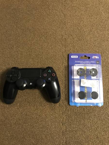 ★純正 PS4 デュアルショック4 ブラック 中古 美品 DUALSHOCK4★