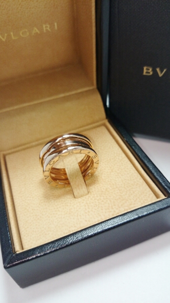 国内即発 ☆正規品☆美品 BVLGARI ビーゼロワンリング K18 PG ＃51 BVLGARI ブルガリ ビー・ゼロワン リング (Bvlgari&frasl;指輪