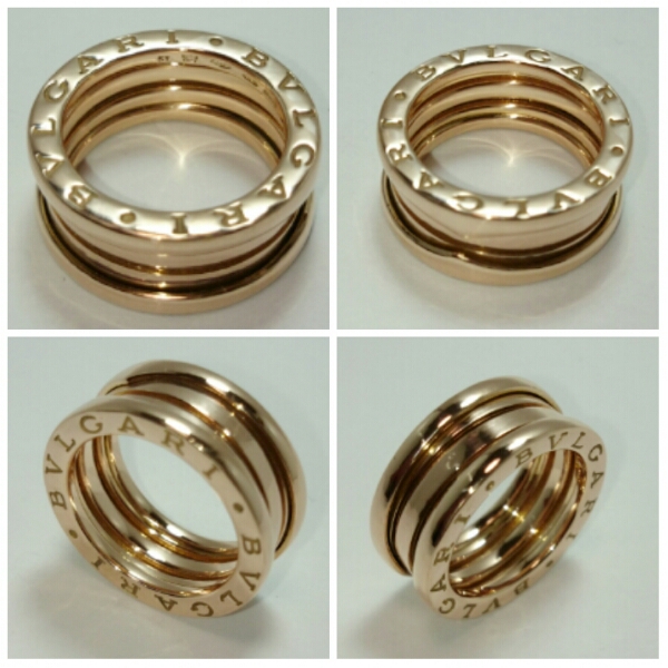 国内即発 ☆正規品☆美品 BVLGARI ビーゼロワンリング K18 PG ＃51 BVLGARI ブルガリ ビー・ゼロワン リング (Bvlgari&frasl;指輪