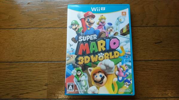 美品☆WiiU スーパーマリオ3Dワールド