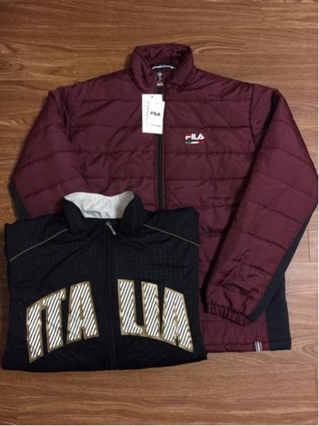 激レア 新品あり FILA GOLF ITALIA ダウンジャケット 2枚セット