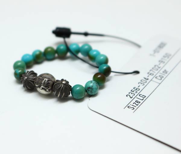CHROME HEARTS クロムハーツ シルバービーズリング 164875