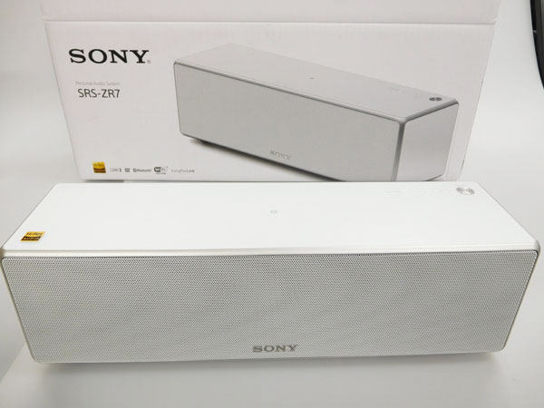 極美品】SONY ワイヤレススピーカー SRS-ZR7 ホワイト SONY SRS-ZR7 (W