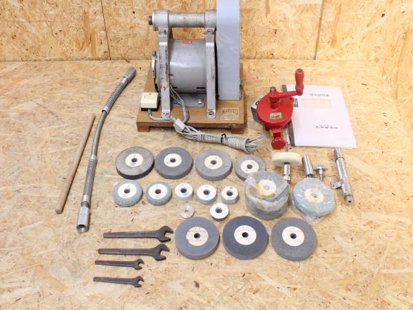 FWA11093 丸東製作所 スイケン 研磨機 付属品多数 中古
