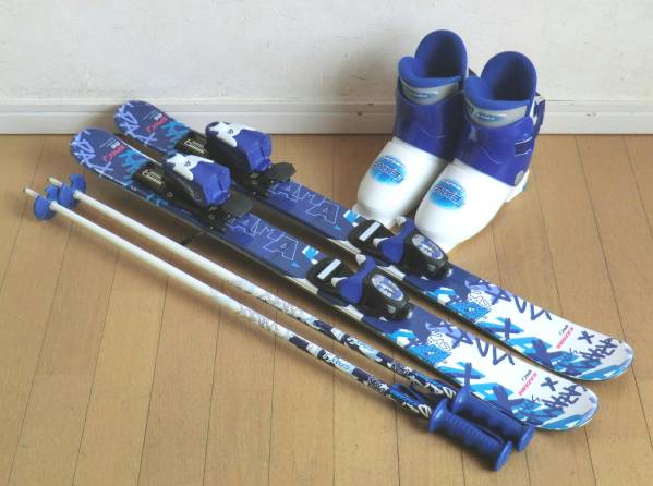 ■■送料無料■KAZAMA SPAX■子供用4点セット■板86/靴19-20■■