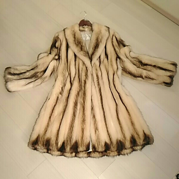 Moon MOON BAT FUR レオパードキャット毛皮コート Bat Fur ムーン