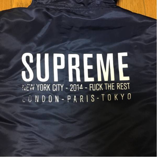 supreme Stin twill pullover JKT ご覧いただきありがとうございます