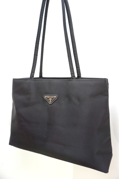 □プラダ PRADA ナイロン 黒 ショルダーバッグ トートバッグ