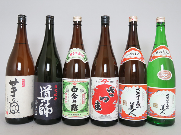【古酒】芋焼酎　各種1800ml 6本セット 芋焼酎 飲み比べ 1800ml 6本セット 焼酎 芋焼酎 【公式通販】