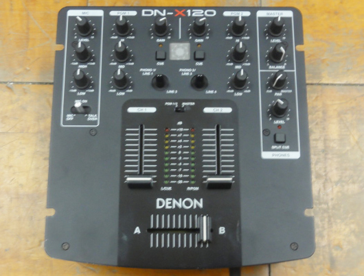 ◆DENON デノン DN-X120 DJミキサー 中古 美品 動作良好品◆