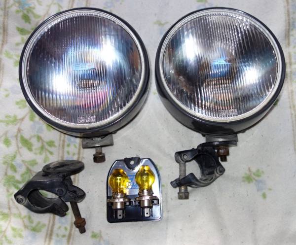 FET PRO-RALLY フォグランプ　中古　当時物　バルブ　白色　黄色