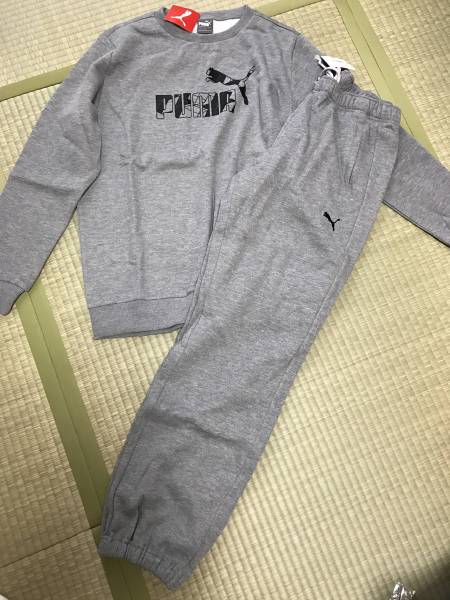 新品★PUMA★スウェット上下(XL)グレー