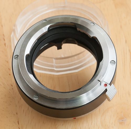 超美品　Leica Summaron 3.5cm f3.5 修理分解：カニ目レンチ真鍮12mm角柱、ピン間隔調整機構付