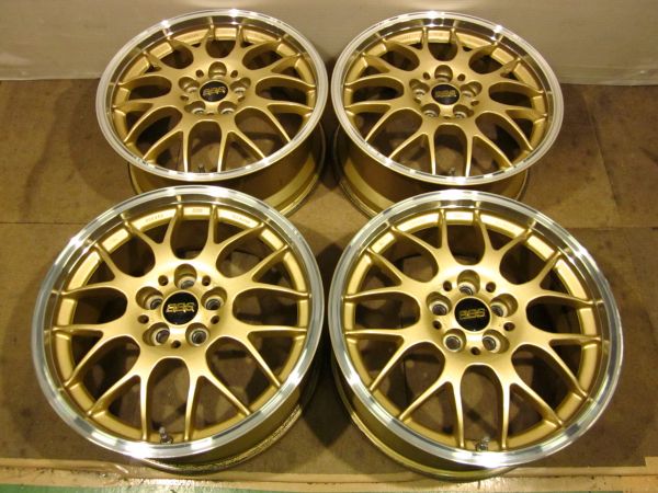 軽量☆BBS RG-R RG714H 17インチ 7.5J+48 PCD100-5穴 レガシィ等 鍛造