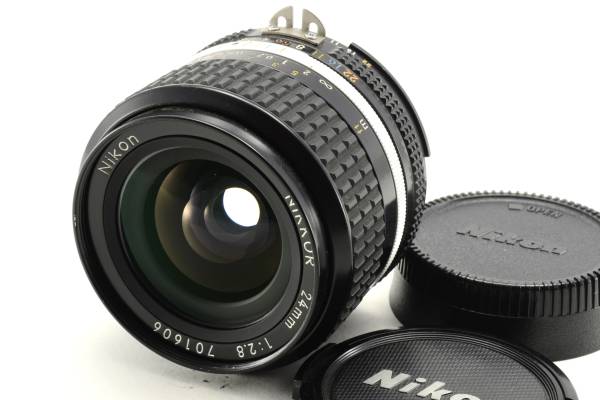 中古 美品 銘玉 ニコン NIKON NIKKOR 24mm 1：2.8 広角レンズ