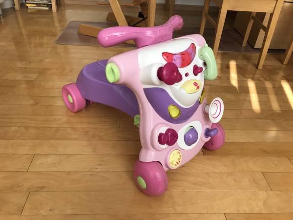 トイザらス ブルーイン　2in1　ライド オン　ウォーカー　ピンク_1