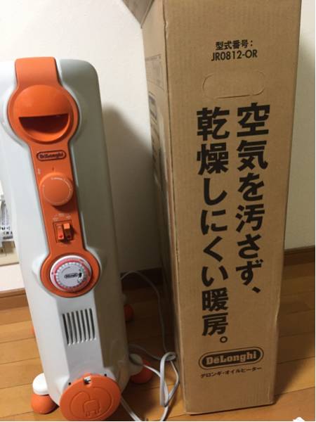超美品 デロンギ オイルヒーター JR0812