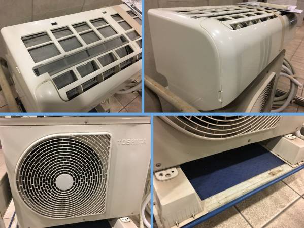 東芝/2010年製 RAS-221UR ルームエアコン ◇リモコン/室外機付