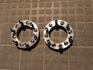 ジムニーJA51 取り外しワイドレッドスペーサー