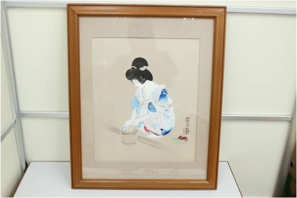 木版画 伊藤深水 浴後 美人画 人物画 | MIKAS-HUNDEPHYSIO.DE