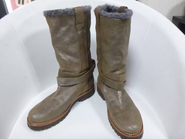 美品 BRUNELLO CUCINELLI スエードエンジニアブーツ 36