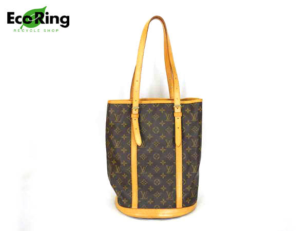 1円 ヴィトン モノグラム バケットGM ショルダーバッグ AI600