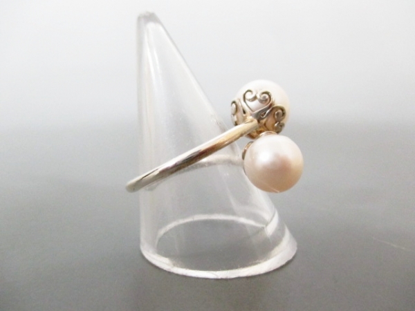 ティファニー リング - シルバー×パール アイボリー