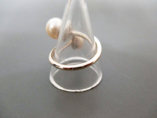 ティファニー リング - シルバー×パール アイボリー