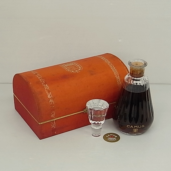 【大関質店】古酒 CAMUS カミュ カラフェ バカラボトル 替栓付