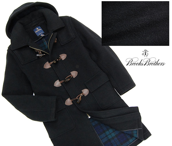 定価8.7万 ブルックスブラザーズ 裏チェック 本格ダッフルコート