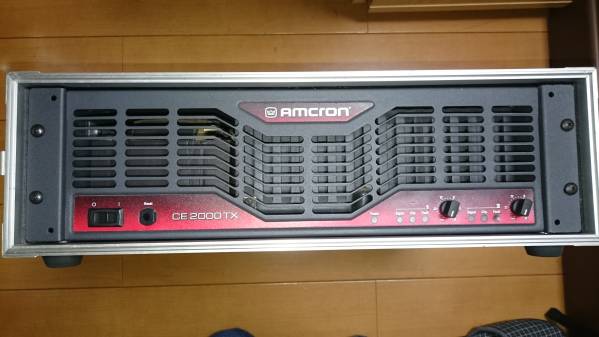 パワーアンプ CE2000TX アムクロン AMCRON CE2000 ・ジャンク ♪AMCRON