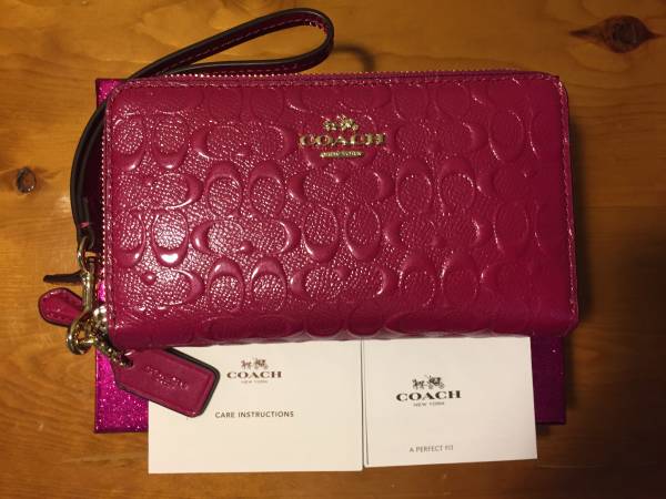 COACH/ コーチのピンクのお財布
