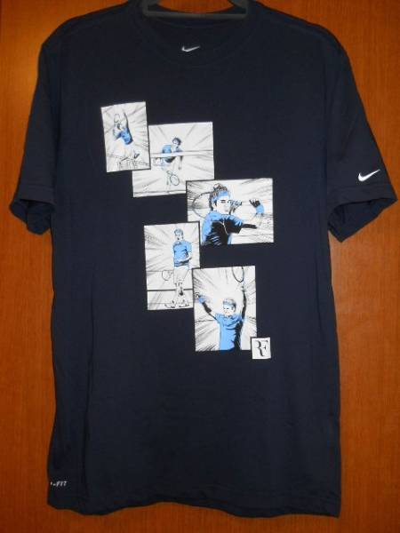 希少！NIKEナイキ☆フェデラーＴシャツ☆US:M 美品