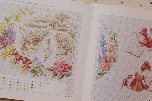 クロスステッチ図案集　Mon journal au point de croix_2