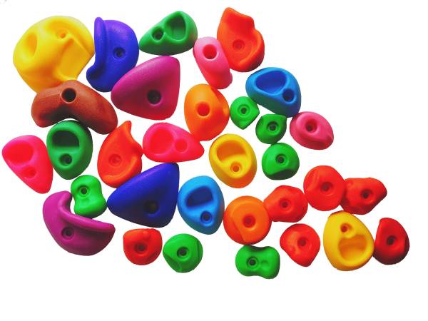 クライミングホールド 32個 アンカー☆金具付き ボルダリング