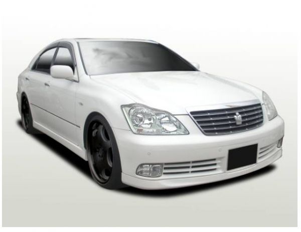 特価品▲ 18クラウン　ロイヤル　ハーフエアロ3点