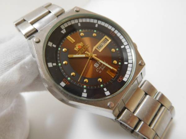 1円～used オリエント 自動巻き 動作確認済 (I-O45)