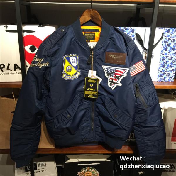 新入荷 AVIREX アヴィレックス/MA-1フライトジャケット/ L 【公式通販】