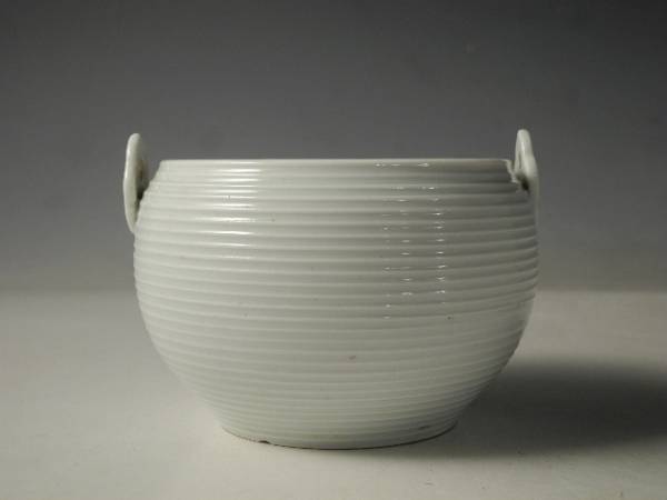 李朝 時代 白磁 鉢 卸玄尚古茶碗 煎茶道具 | 古美術 塗箱 -