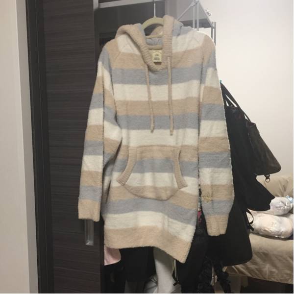 ジェラピケ、ワンピース、新品、ボーダー