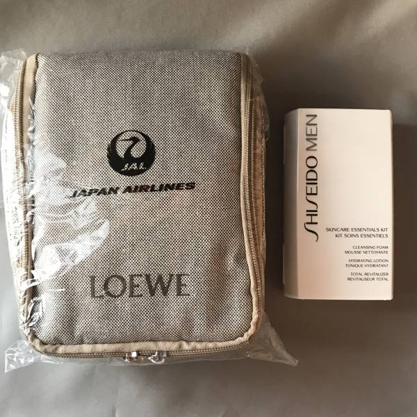 JAL ファーストクラス LOEWE ロエベ アメニティーセット #2 JAL