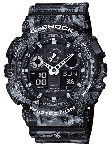 新品G-SHOCK「Marcelo Burlonコラボモデル」GA-100MRB-1AJR
