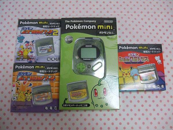 ポケモンミニ チコリータグリーン+パズルコレクション ポケモンミニ